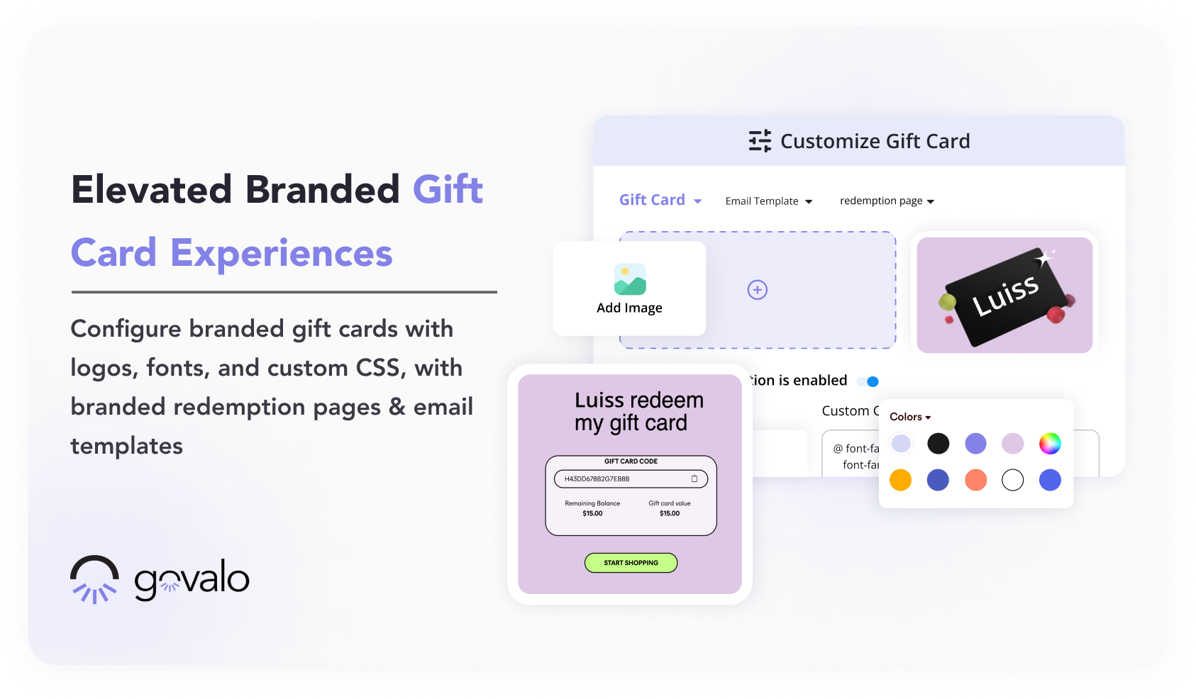 Elevated Branded Gift Card Experiences